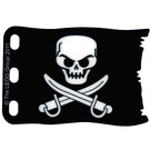 LEGO Black Flag with Black Pearl Decoration (98800)