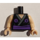 LEGO Black Flashback Shredder Minifig Torso (973)