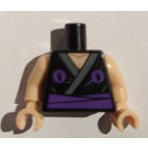 LEGO Zwart Flashback Shredder Minifig Torso (973)