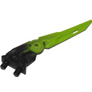 LEGO Black Flexible Claw with Marbled Lime (73914 / 92235)