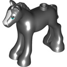 LEGO Noir Foal avec Bleu Yeux et Blanc Bande (11241 / 66501)