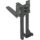 레고 검은색 fork Lift with fork Assembly (46564)