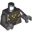 LEGO Black Galactic Bounty Hunter Minifig Torso (973 / 76382)