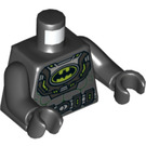 LEGO Czarny Gas Maska Batman Minifigurka Tułów (973 / 76382)