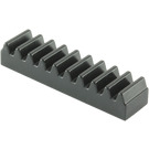LEGO Black Gear Rack 4 (3743 / 4296)