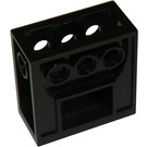 LEGO Zwart Gearbox for Worm Tandwiel (6588 / 28698)