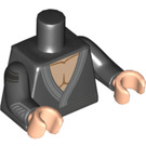 LEGO Schwarz General Zod Minifig Torso (973 / 88585)