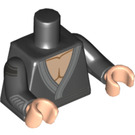 LEGO Černá General Zod Minifigurka Trup (973 / 88585)