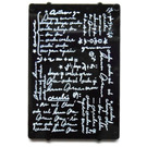 LEGO Glass for Frame 1 x 4 x 5 with Blackboard Pattern (2494)
