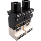 LEGO Schwarz Gong und Guitar Rocker Minifigure Hüften und Beine (3815 / 34674)