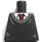 LEGO Negro Graduate Torso sin brazos (973)