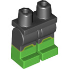 LEGO Schwarz Green Lantern (Simon Baz) Minifigure Hüften und Beine (3815 / 66328)