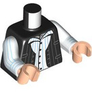 LEGO Black Griphook Minifig Torso (973 / 76382)