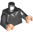 LEGO Zwart Gryffindor Student Uniform Minifig Torso (973 / 76382)