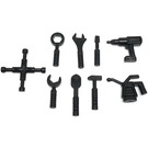 LEGO Svart Hand Tools Pack (901 / 11402)