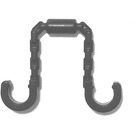 LEGO Black Handcuffs (Long)