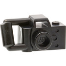 LEGO Zwart Handheld Camera met centrale zoeker (4724 / 30089)