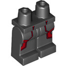 LEGO Schwarz Hank Pym Minifigure Hüften und Beine (3815 / 21911)