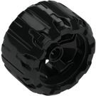 LEGO Black Hard Plastic Wheel Ø37 x 22 (2148)