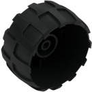 LEGO Black Hard Plastic Wheel Ø54 x 30 (2515)