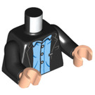 LEGO Schwarz Harry Potter - Epilogue Minifig Torso (973 / 76382)