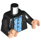 LEGO Black Harry Potter with Black Jacket Minifig Torso (973 / 76382)