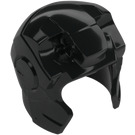 LEGO Noir Casque avec Ear et Forehead Guards (10907)