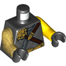 LEGO Schwarz Hero Cole Minifig Torso (973 / 76382)