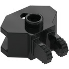 LEGO Black Hinge 1 x 2 Locking with Towball Socket (30396 / 51482)