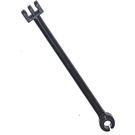 LEGO Black Hinge Bar 8 with Split Bar Holder (4319)