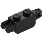 LEGO Black Hinge Brick 1 x 2 Vertical Locking Double (30386 / 39893)