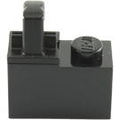 LEGO Black Hinge Brick 1 x 2 with 1 Finger (76385)