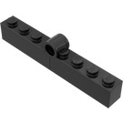 LEGO Black Hinge Brick 1 x 8