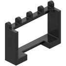 LEGO Sort Hængsel Bil Tag Holder 1 x 4 x 2 (4214)