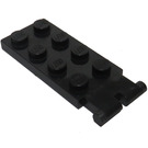 LEGO Nero Cerniera Piastra 2 x 4 con Benna scavatrice Supporto (3315)