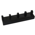 LEGO Schwarz Scharnier Fliese 1 x 4 (4625)