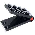 LEGO Schwarz Hinged Platte 2 x 4 (3149)