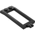 LEGO Schwarz Pferd Hitching mit Scharnier (4587)