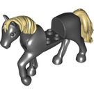 LEGO Black Horse with Tan Hair (1490)