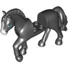 LEGO Zwart Paard met Wit Nose Patch (92173)