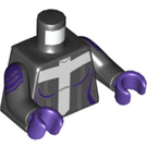 LEGO Schwarz Huntress Minifig Torso (973 / 76382)
