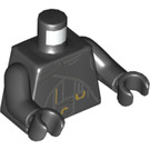 LEGO Schwarz Hylobon Rüstung Torso (973 / 76382)