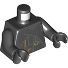 LEGO Schwarz Hylobon Armor Torso (973 / 76382)