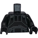 LEGO Black Imperial Death Trooper Minifig Torso (973 / 76382)