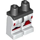 LEGO Zwart Imperial Shock Trooper Minifigure Heupen en benen (3815 / 25684)