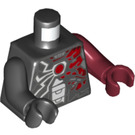 LEGO Noir Iron Venom Minifig Torse (973 / 76382)