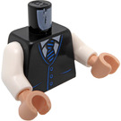 LEGO Schwarz J. Jonah Jameson Minifigur Torso (973 / 76382)