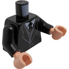 LEGO Black James Potter Minifig Torso (973)
