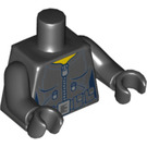 LEGO Schwarz Jewel Thief Minifig Torso (973 / 88585)