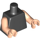 LEGO Black Jonathan Van Ness Minifig Torso (973 / 76382)